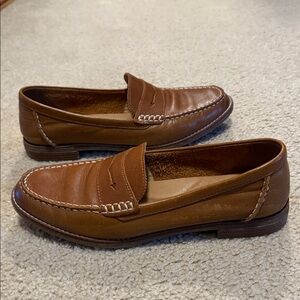 Sperry Tan Leather Loafers